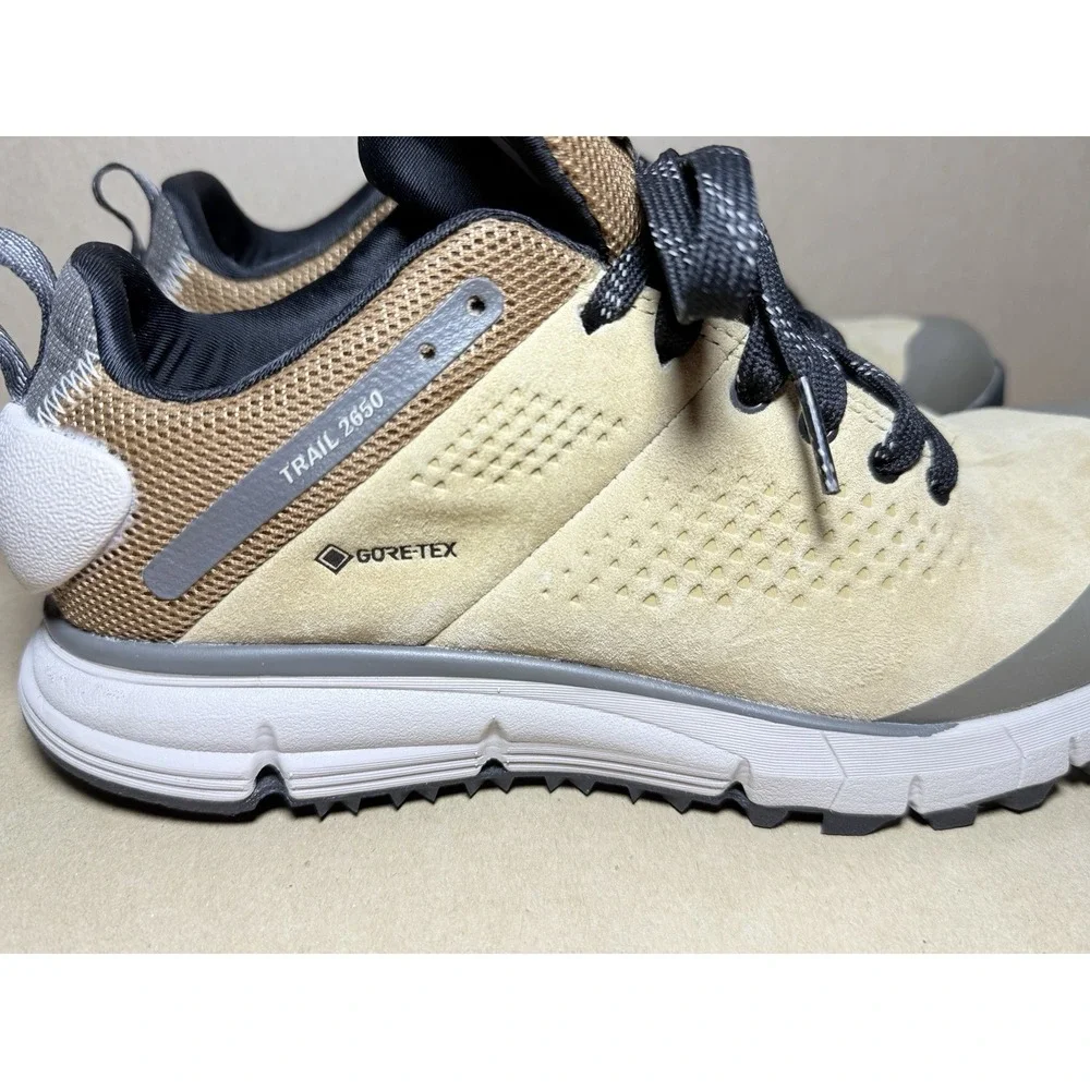 Danner Sneakers Trail 2650 GTX Womens‎ 8 Goretex Hiking Shoes Prairie Sand Gray